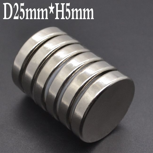 Neodymium Disc - 25 mm x 1 mm