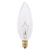 Satco S3393 220V E14 Euro Base 25-Watt B10 Light Bulb, Clear