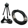 Vault VCM Studio Condenser Microphone with Tripod, XLR Cable, and Shock Mount