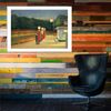 Spiffing Prints Edward Hopper - Gas - Medium - Matte - Framed