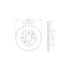 Mintex Genuine Brake Disc & Pad Set - Part Number MDK0083