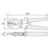 Hozan P-743 Crimper for Insulated Terminals