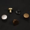 BUKOBYHE 10 Pack Kitchen Cabinet Knobs Matte Black Cabinet Knobs Black Drawer Knobs Solid Kitchen Hardware
