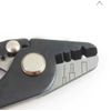 Three Hole high Precision Fibre Optic Stripper with TPR Handle, 6" Length.