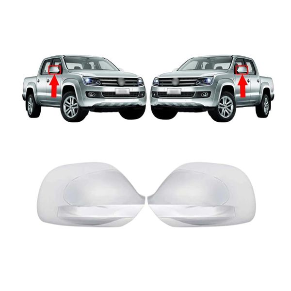 appRUN Wing Mirror Cover Cap Chrome/LEFT & RIGHT For VOLKSWAGEN AMAROK