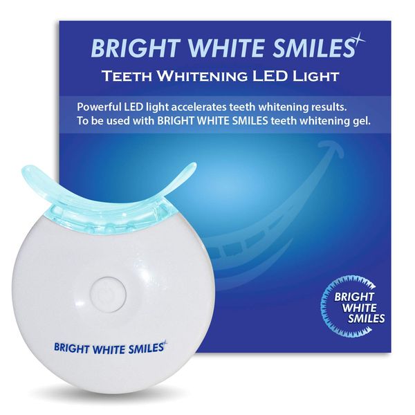 Bright White Smiles Teeth Whitening Accelerator Light, 5X More Powerful Blue LED Light, Whiten Teeth Faster