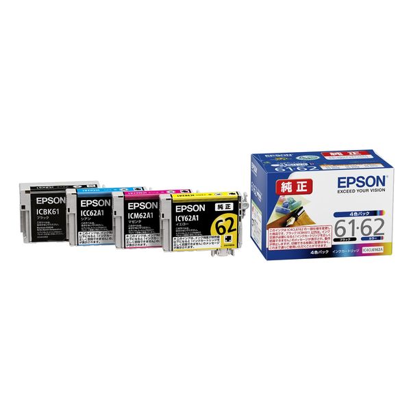 Genuine Epson IC4CL6162A Ink Cartridge Pen Clip 4 Color Pack