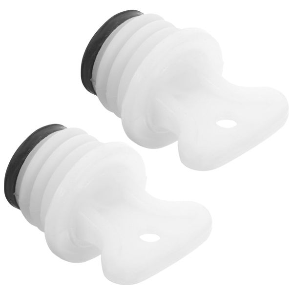 HANABASS 2pcs Hot Water Sack Sealing Hot Water Bag Stopper Rubber Hot Water Bottle Stopper Replacement for Hot Water Sack Hot Water Bottle(Medium 21 mm)