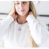 Dream Catcher Necklace Essential Oil Diffuser Aromatherapy Gift Set w/ Oils