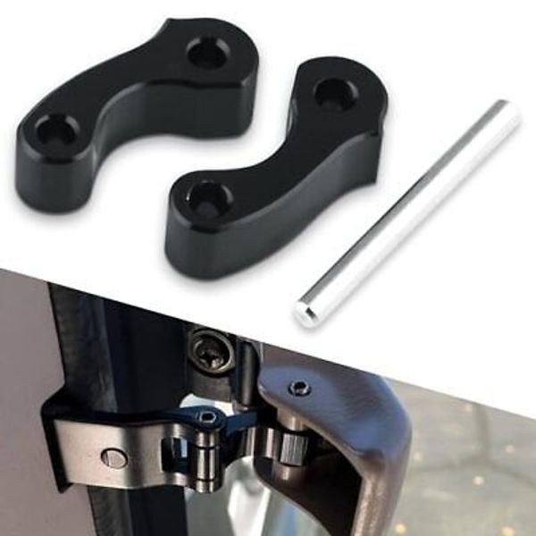 2 PCS Car Window Latch Hinge Pivot, 1.26" x 0.38" x 0.51" Tough Alloy Rear