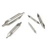 5 HSS Centre Chamfer Drill Bits - Steel Cutter - Two End Drill Bit - 60 Degrees for Hinges