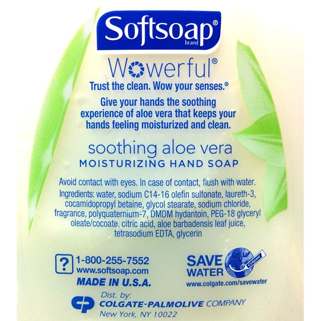 Softsoap Moisturizing Hand Soap, Aloe Vera Fresh Scent - 1 gallon (3.78 l)