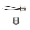 Bstenky 4Pcs BA15D LED Light Bulb Socket LED Bulb Holder Cable Wire Adapter Socket Converter for Car Turn Singal Lamp
