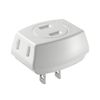 Sanwa Supply TAP-AC3WN2 Triple Tap (White)