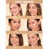 SHEGLAM Dew & Done Skin Tint with SPF20 Light-medium Coverage Foundation Evens Skin Tone-Sand