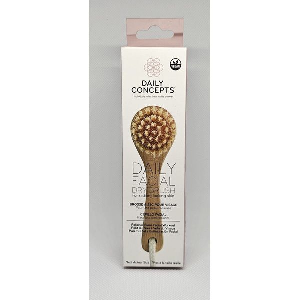 Daily Concepts Daily Facial Dry Brush NEW IN SEALED BOX