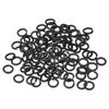 uxcell M6 304 Stainless Steel Split Lock Washers, Black Spring Lock Washers, 100 Pcs