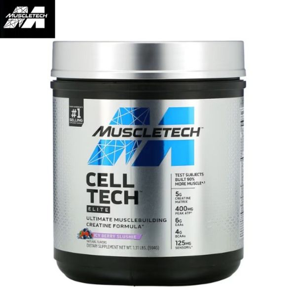 Muscle Tech Cell Tech Elite Creatine Icy Berry Slush 594g(1.31lbs)
