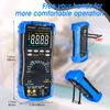 Digital Multimeter, Voltage Meter for AC/DC Voltage Current, Current Meter Tester with Colour LCD Display, Multifunctional Voltmeter, Ammeter, Meter Bluetooth App Connection