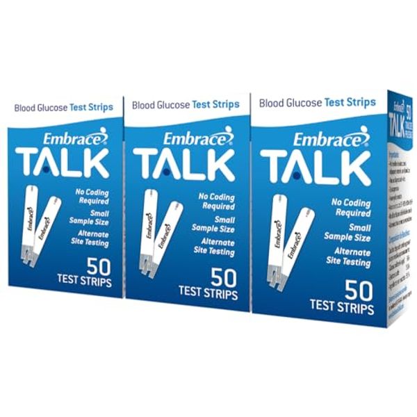 Embrace Blood Glucose Test Strips 150ct