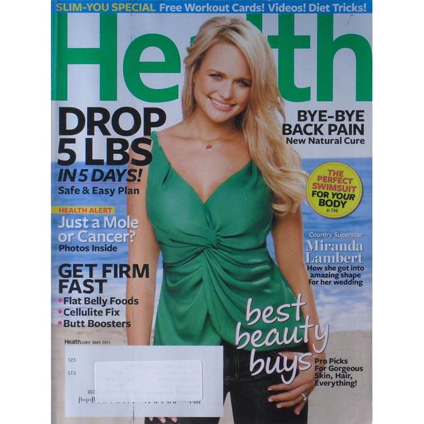 MIRANDA LAMBERT May 2011 HEALTH Magazine