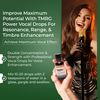 TMRG Power DoubleStrength Vocal Cord Remedy - Herbal Supplement for Singers & Speakers. Fast Acting, Enhances Clarity & Tone, Quick Relief for Vocal Fatigue, Tenderness, & Hoarseness.