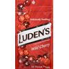 LUDENS BAG  WILD CHERRY DROPS 25CT  x3