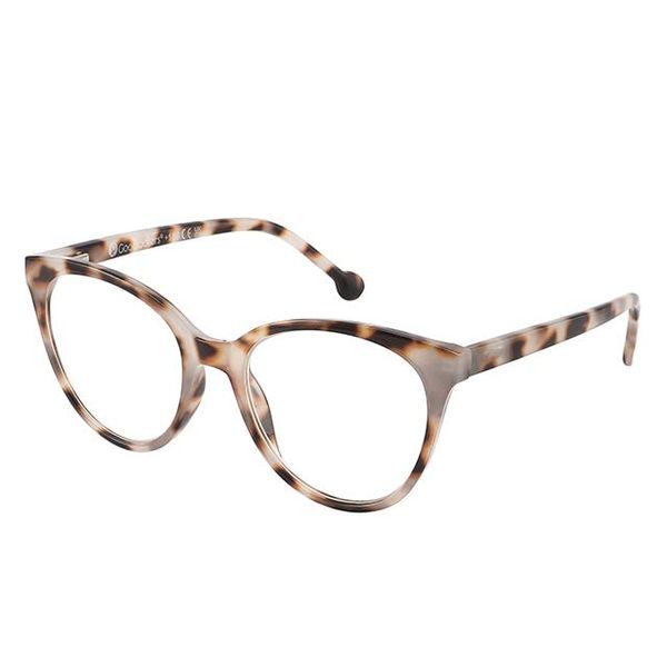 Goodlookers Reading Glasses 'Millie' White Tortoiseshell +1.50