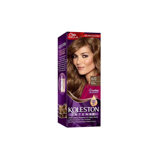 Wella Koleston Intense Saç Boyası 6/0 Koyu Kumral - Salon Kalitesi