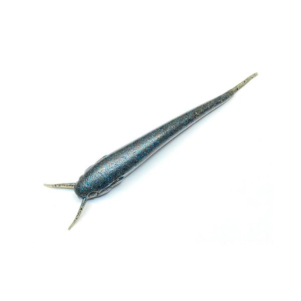 Nishine Lure Works 4" #1 Black & Blue Flake