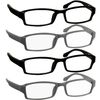TruVision Readers - 9501HP - 4 pk - 2FlatBlack 2FlatGray- 0.75