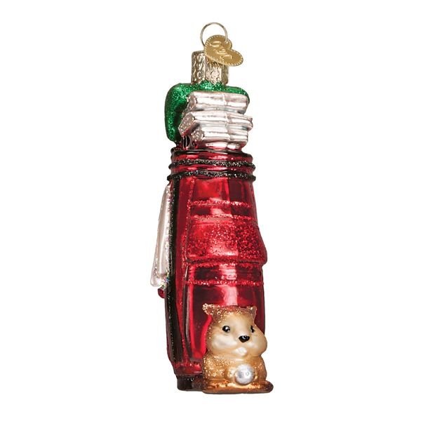 Old World Christmas Golf Bag Ornaments