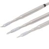 3PCS Soldering Iron Tip Kit Red Copper Solder Replacement Tips Set for A9 210 T21 210