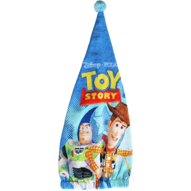 Marushin 2125001100 Toys in Space Action, Pixar, Toy Story, Width 9.1 x Length 23.6 inches (23 x 60 cm), Towel Cap, Kids, Swimming, Head Circumference: Approx. 17.3 - 22.8 inches (44 - 58 cm), Absorbent, Quick Drying