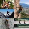 SOB Rescue Figure 8 Descender Belaying 40KN Bent Ear Belay Device Rock Climbing Rappelling Gear Aluminum Magnesium Alloy