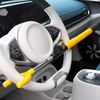 Vehicle Steering Wheel Lock, Car Anti-Theft Yellow