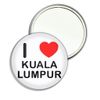 I Love Kuala Lumpur - 77mm Round Compact Mirror