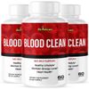 Blood Clean- Blood Support- 3 Bottles- 180 Capsules