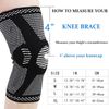 Professional Knee Brace Compression Sleeve w/Patella Gel Pads & Side Stabilizers