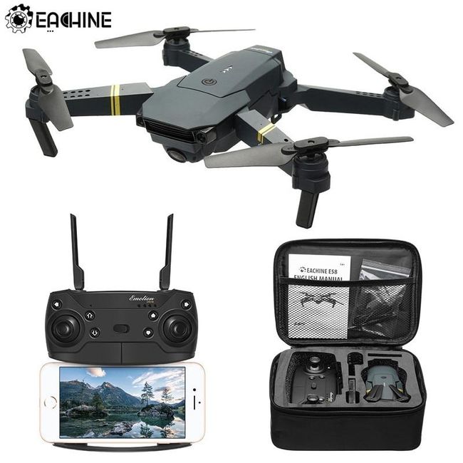 Mini Drone WIFI FPV Profesional With 720P/1080P Wide Angle HD Camera Foldable Arm Racing Dron Toys