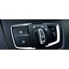 2Pc Metallic Silver Light Switch Surrounding Decorative Trims Compatible with BM