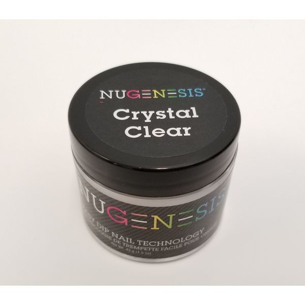 Nugenesis Easy Dipping system color powder Crystal Clear 2oz