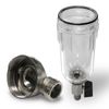 Reusable Whole House Spin Down Pre-Filter to Remove Sediment, Rust, Sand