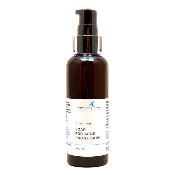 argentum plus Silver-MSM Soap for Acne Prone Skin 100 ml