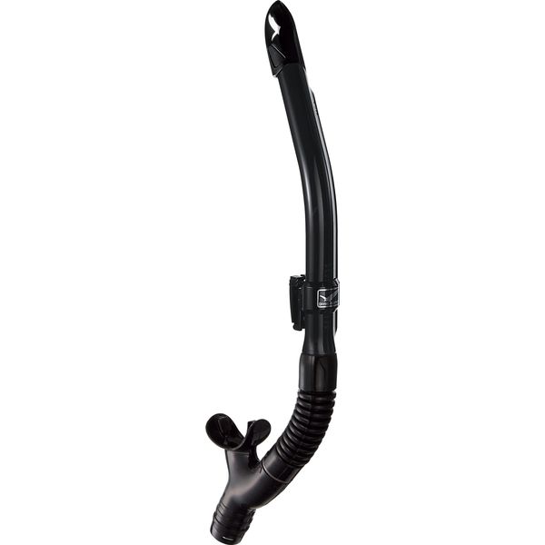 GULL GS-3162B Canal Dry SP Black Silicone Snorkel for Men