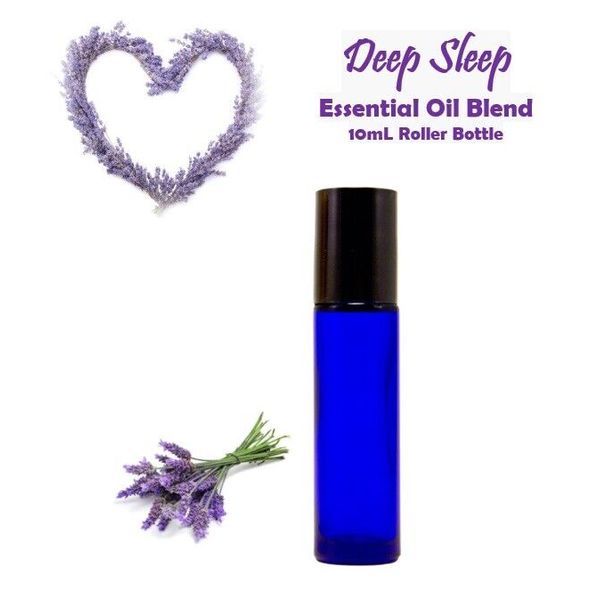 SWEET DREAMS - DEEP SLEEP BLEND Essential Oil Blend, 10mL ROLLER Bottle