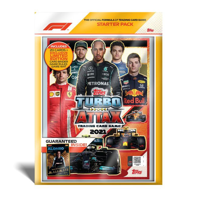 Topps F1 Card Turbo Attack Season 2021-2022 Starter Pack F1 Turbo Attax Season 2021-2022 Starter