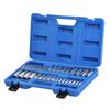 SAE & Metric Socket Set Standard Allen 1/4" 3/8" 1/2" | Master Hex Bit Set 34pc