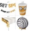 Fun Express Volleyball Party Deluxe Tableware Kit for 8 Guests